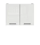 Wall cabinet JUNONA LINE G2D/80/57 BRW chalk gloss order